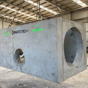 Custom precast concrete products by Smartstream Technology